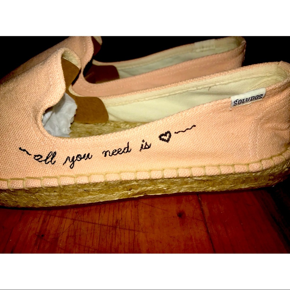 💯 Brand New! Soludos, Platform Espadrille Flats! - Picture 8 of 9